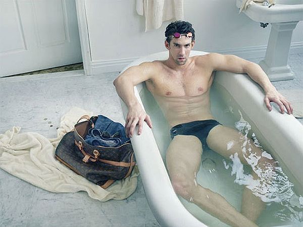 Michael Phelps Louis Vuitton Annie Leibovitzv The Journeys kampania reklamowa podróż luksusowa