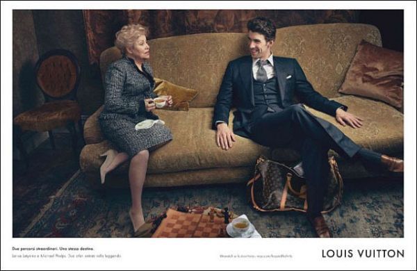 Michael Phelps Louis Vuitton Annie Leibovitzv The Journeys kampania reklamowa podróż luksusowa