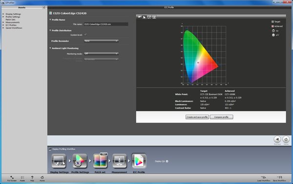 EIZO ColorEdge CS2420 test praktyczny monitora monitor profesjonalny dla fotografa 24 cale rozdzielczość WUXGA 16:10 1920×1200 1920x1200 kalibracja sprzętowa Adobe RGB USB 3.0