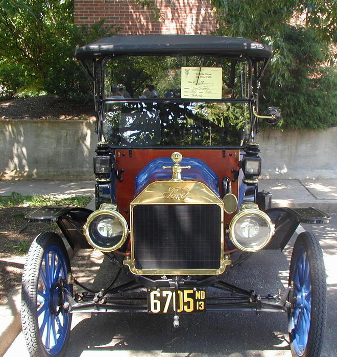 Ford T -1916r  front