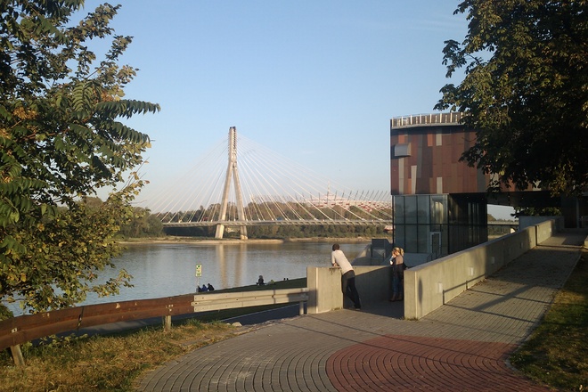 Widok na Most Świętokrzyski 