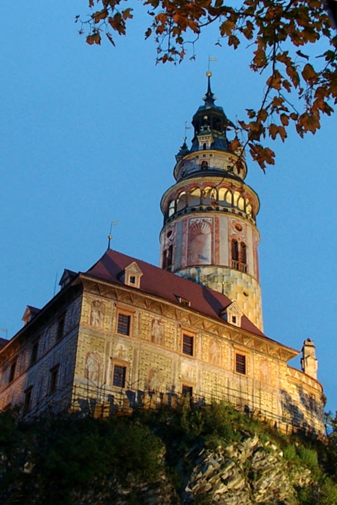 Czeski Krumlov - zamek nocą [1].jpg