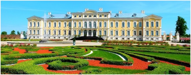 Pałac z ogrodem