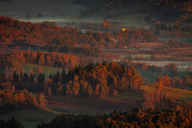 Wcześnie rano w Rudawach.