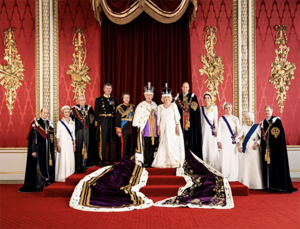 Oficjalne portrety koronacyjne króla Karola III